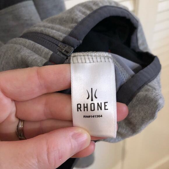 Rhone Warm Up Tech Full Zip Hooded Jacket - Picture 7 of 7